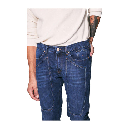 Jeckerson Jeans Jeans Uomo con toppa iconica 29 - Francavilla Moda